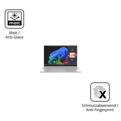 Dünne und entspiegelnde Folie passend zugeschnitten für asus90nb14q2