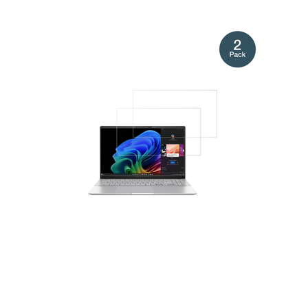 asus90nb14q2 mit aufgebrachter dipos Flex Schutzfolie, glasklare Darstellung ohne Einschränkungen