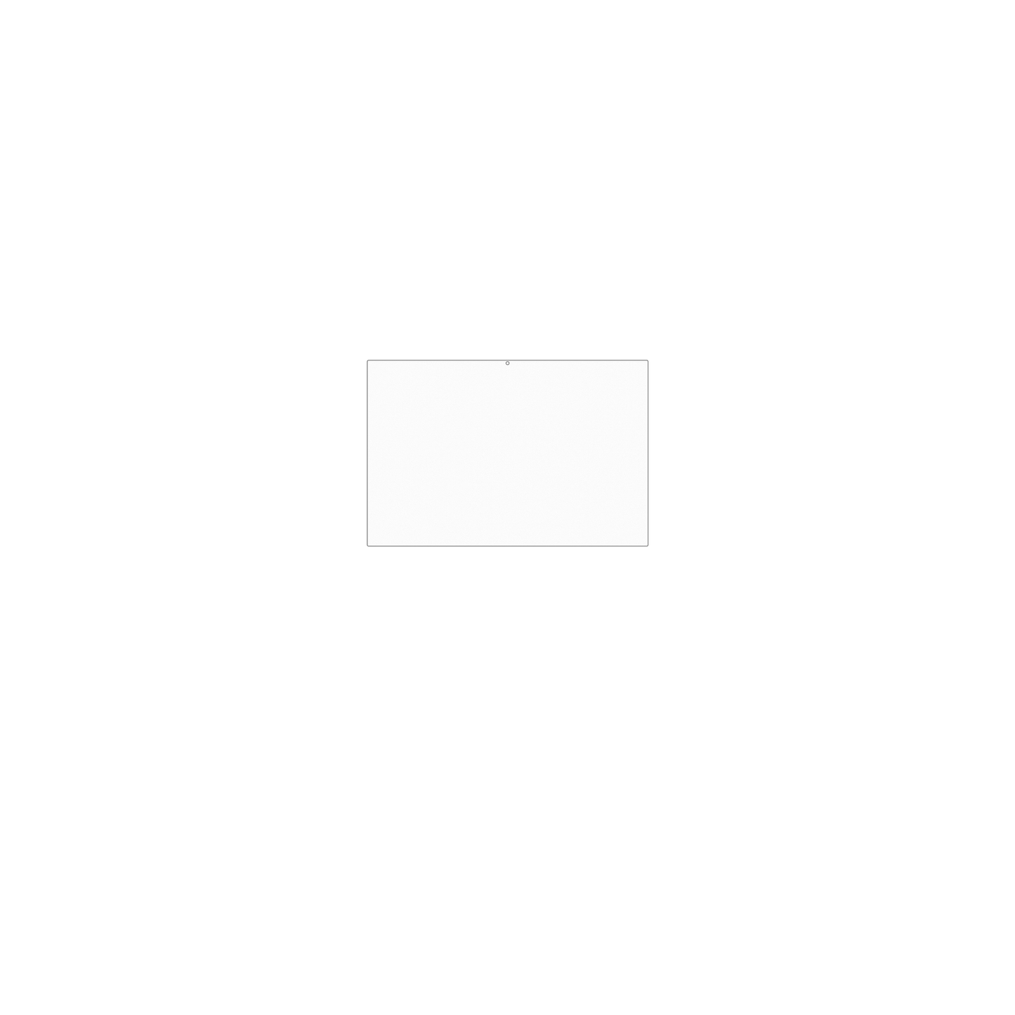 dipos Displayschutz für Asus Aspire 14, mattierte Oberfläche, geringe Dicke und perfekte Passform