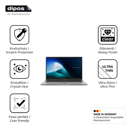 Displayschutz hergestellt in Deutschland, höchste Qualität made in Germany