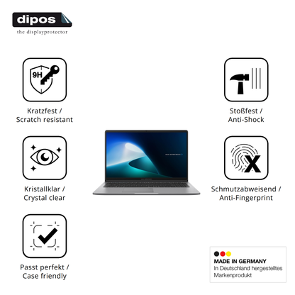 Displayschutz hergestellt in Deutschland, höchste Qualität made in Germany