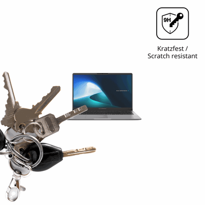 dipos Displayschutz für Asus ExpertBook P1 P1503CVA, mattierte Oberfläche, robuste Festigkeit und perfekte Passform