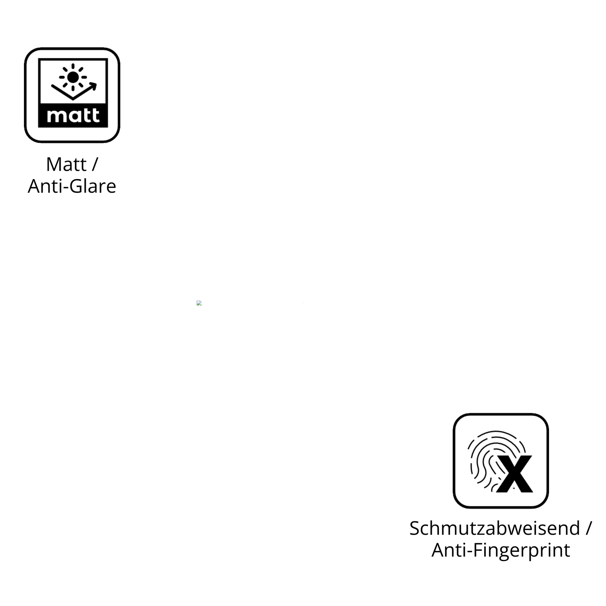 Dünne und entspiegelnde Folie passend zugeschnitten für ASUS ExpertBook P5 G2 14 Zoll