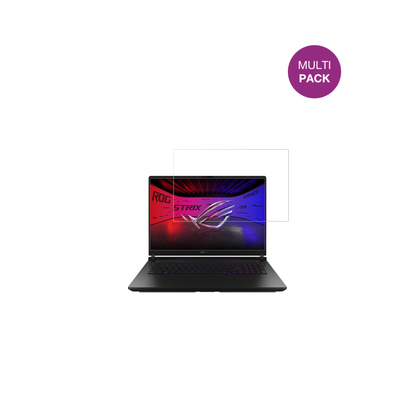 AsusROG Strix SCAR 18 2025 mit aufgebrachter dipos Displayschutzfolie, glasklare Darstellung ohne Einschränkungen