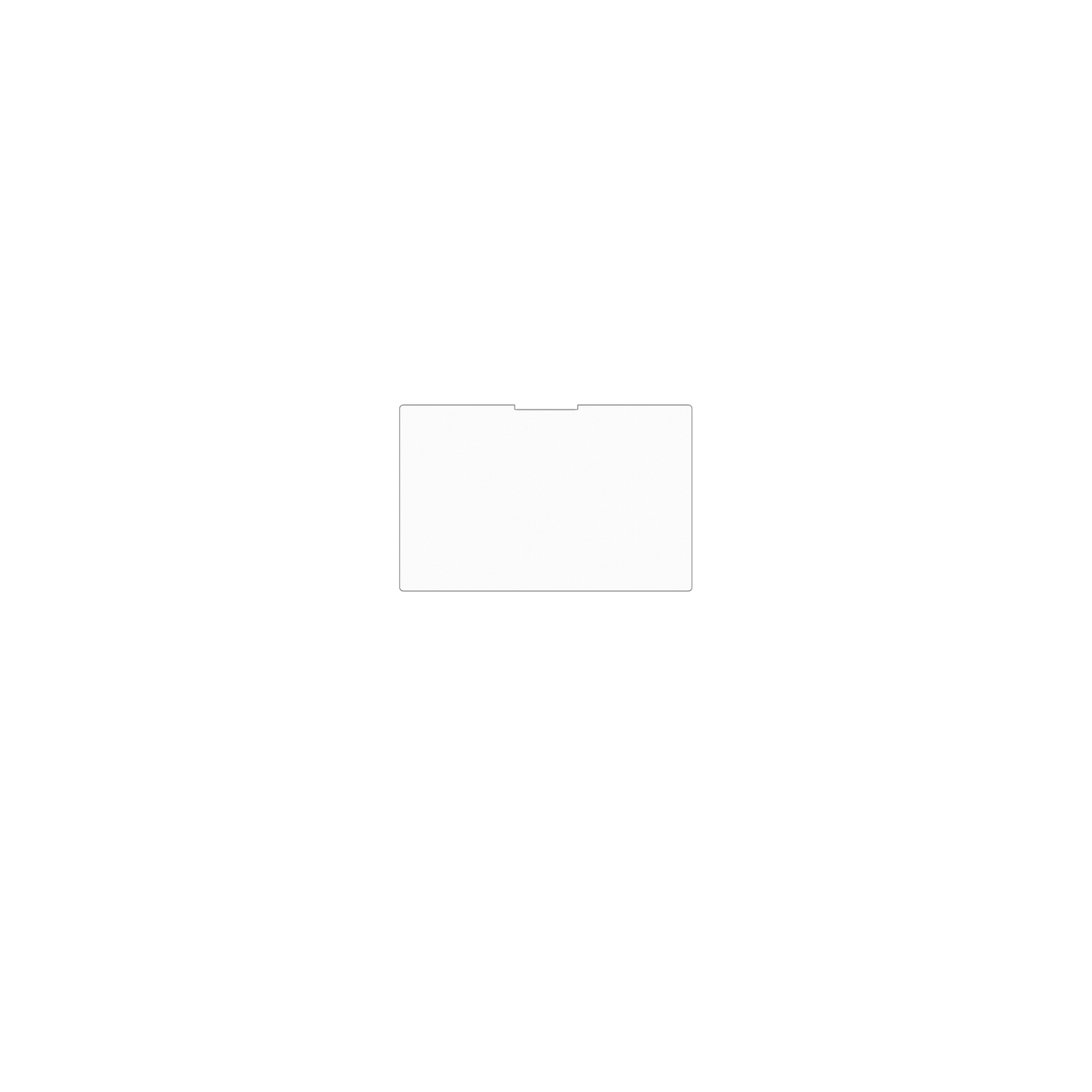 dipos Displayschutz für asusvivobook s15, mattierte Oberfläche, geringe Dicke und perfekte Passform