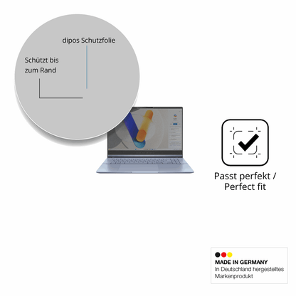 Schutz gegen Kratzer auf dem asusvivobook s15 Glas durch Schlüssel oder Ähnliches