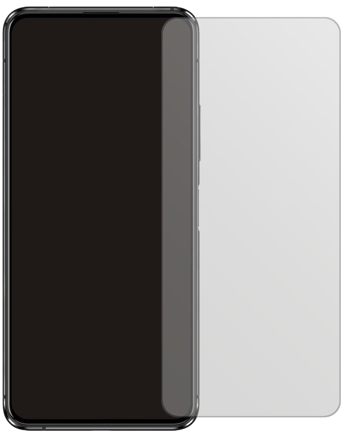 2x Screen Protector for Asus Zenfone 7 Pro Protection Anti Glare dipos