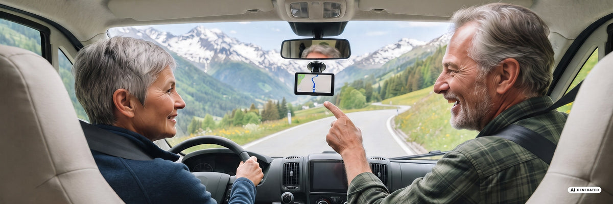 Sat Nav Screen Protectors – AI-generated illustrative image