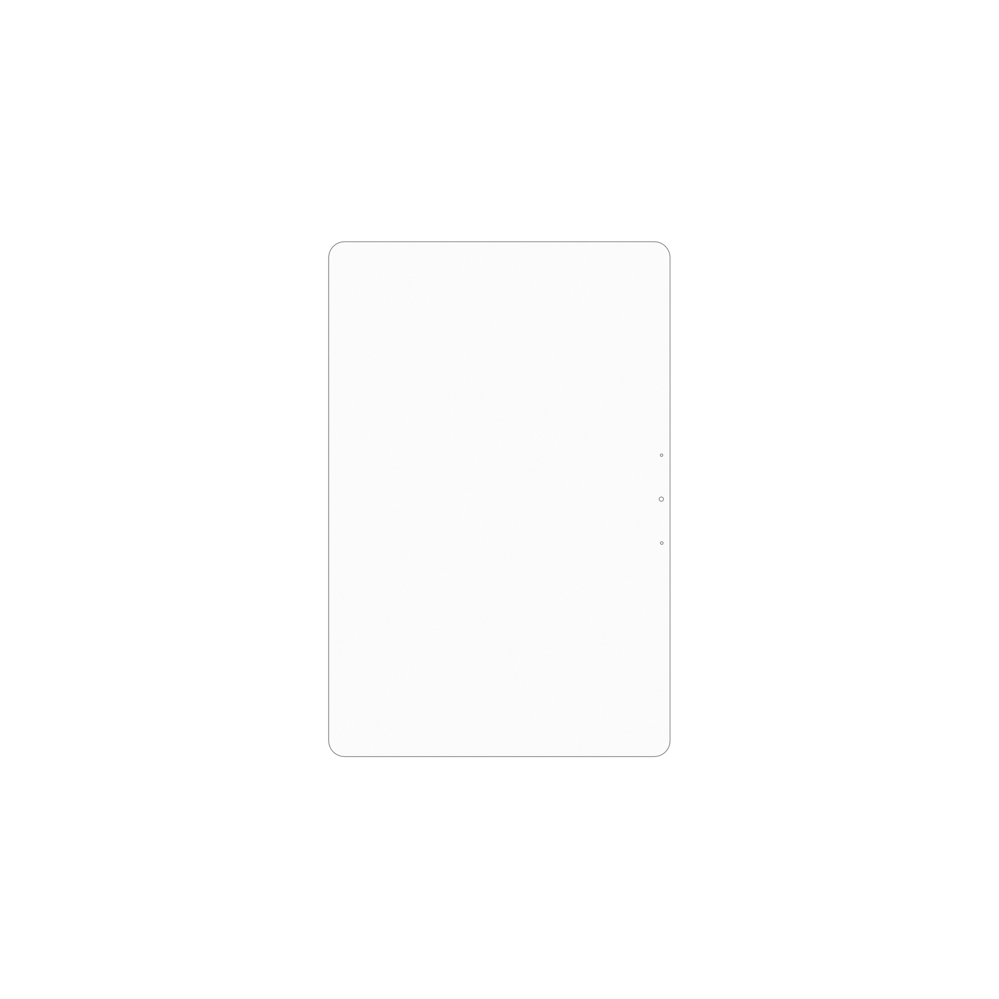 dipos Displayschutz für AWOW AIBOOK 11 10.1 Zoll, mattierte Oberfläche, geringe Dicke und perfekte Passform