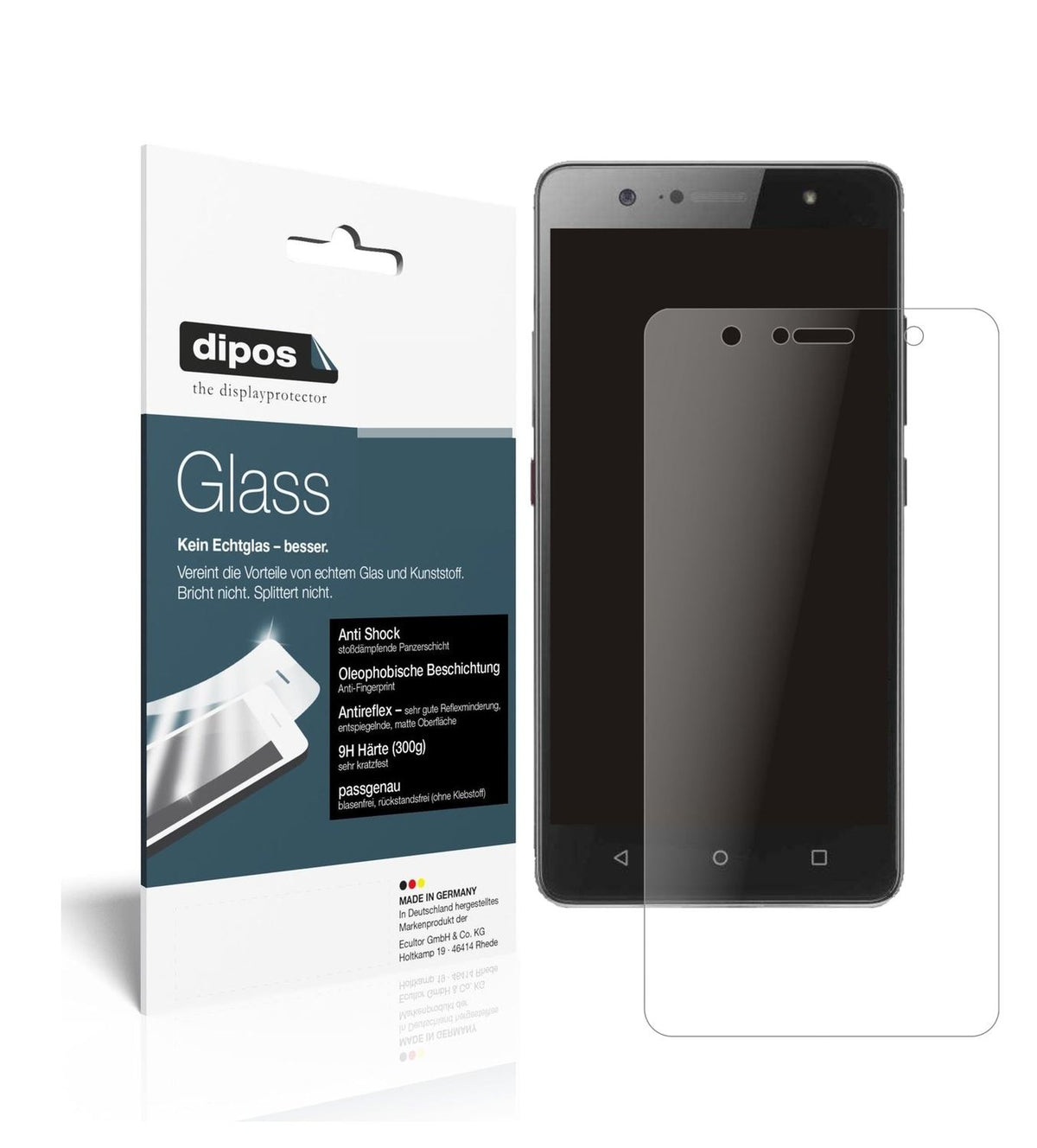 Screen Protector for Lenovo K8 Plus matte Flexible Glass 9H dipos