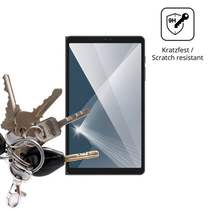 dipos Displayschutz für Azeyou F8, transparente Oberfläche, perfekte Passform auch für die Rundungen