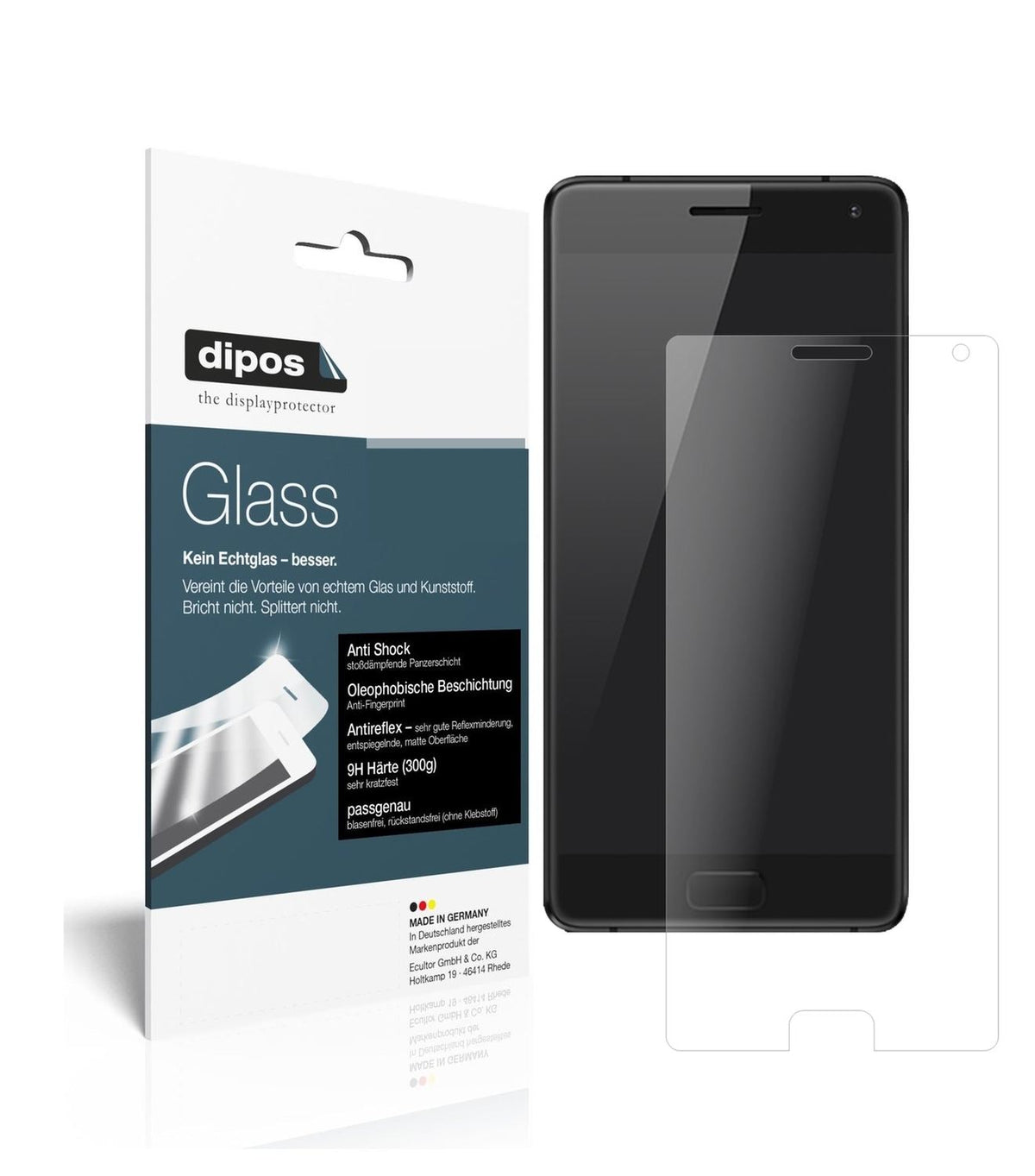 1x 9H Matte Screen Protector for ZUK Z2 Pro Tempered Glass