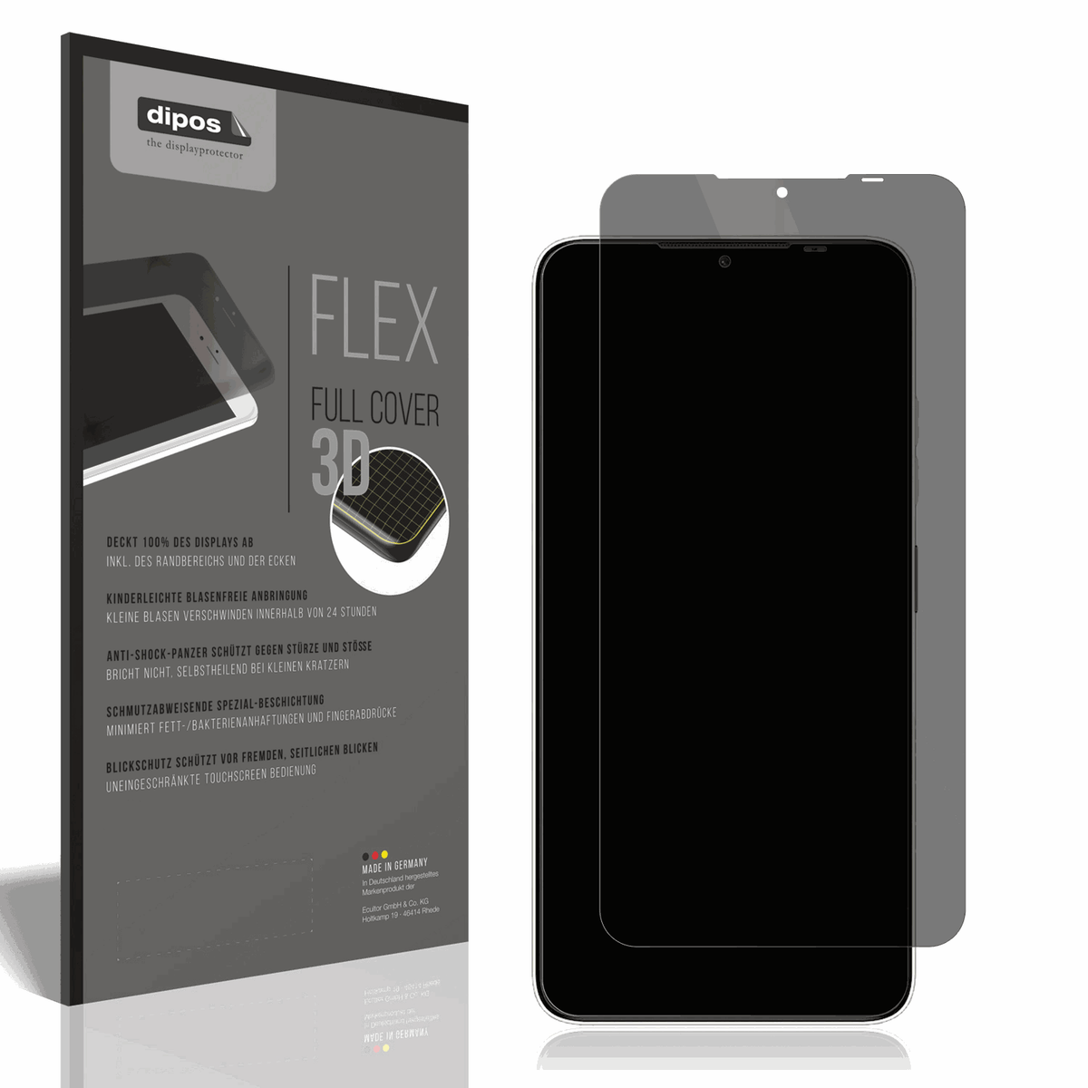Full Cover Privacy Film for I Kall Z16 New Screen Protector Anti-Shock