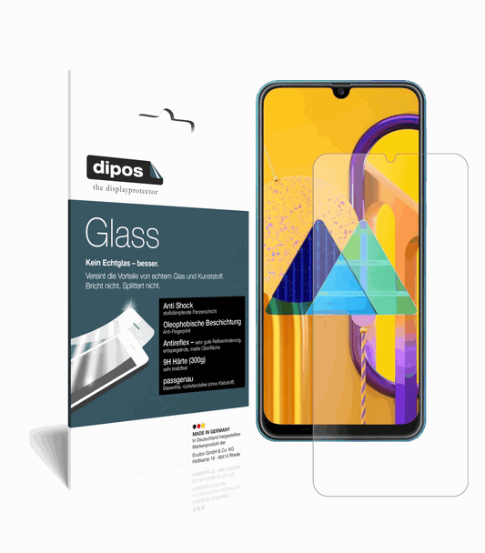 2x 9H Matte Screen Protector for Samsung Galaxy M31 – Anti-Glare, Shatterproof | dipos