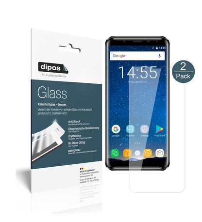 dipos 2x 9H Clear Screen Protector for Oukitel K5000