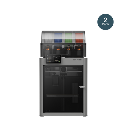 BambuLab P2S 3D Printer mit aufgebrachter dipos Flex Schutzfolie, glasklare Darstellung ohne Einschränkungen