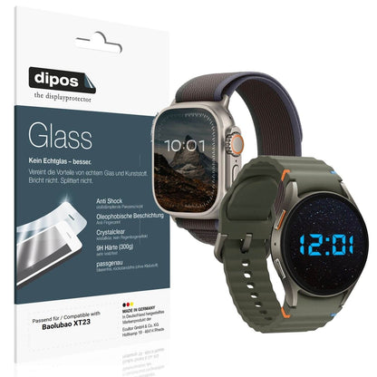 2x Screen Protector for Baolubao XT23 Flexible Glass 9H dipos