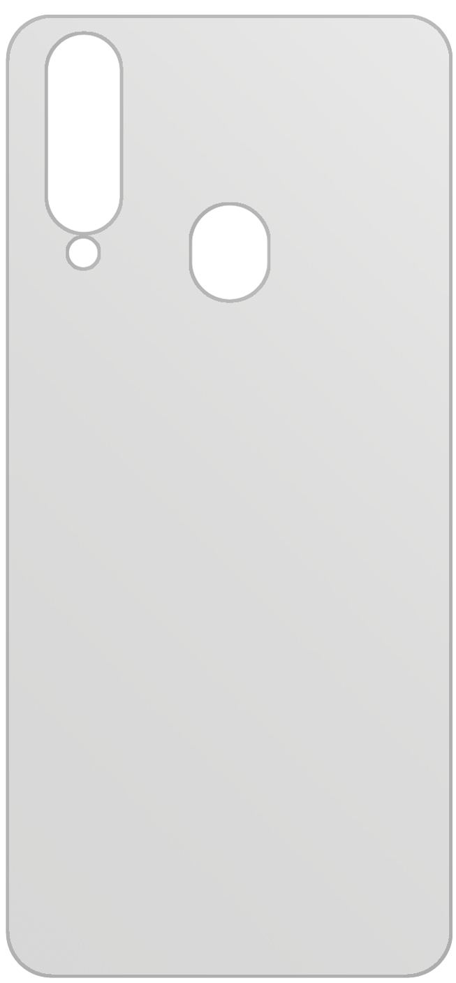 dipos Displayschutz für Beafon M6 Rückseite, mattierte Oberfläche, geringe Dicke und perfekte Passform