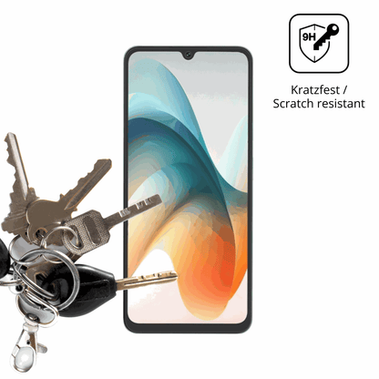 dipos Displayschutz für Benco V92c S, mattierte Oberfläche, robuste Festigkeit und perfekte Passform