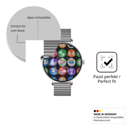 Besonders flexibler Displayschutz mit Anti-Shock-Schicht im Materialmix