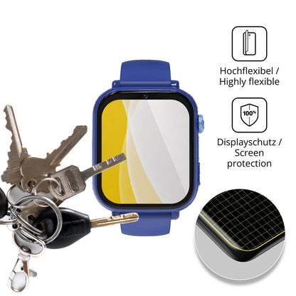 dipos Displayschutz für Berilona A22, transparente Oberfläche, geringe Dicke und perfekte Passform