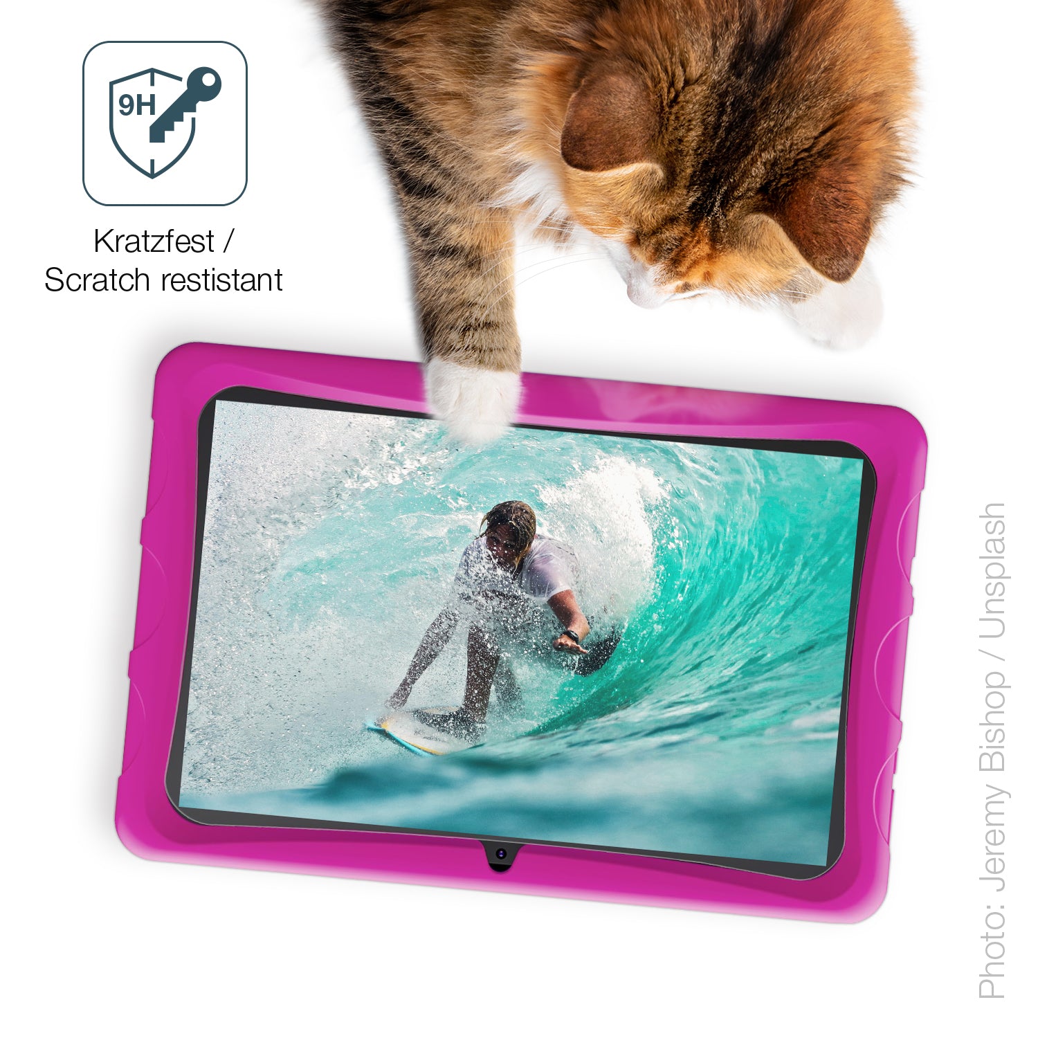 dipos Displayschutz für BESTTAB A10 10 Zoll, mattierte Oberfläche, robuste Festigkeit und perfekte Passform