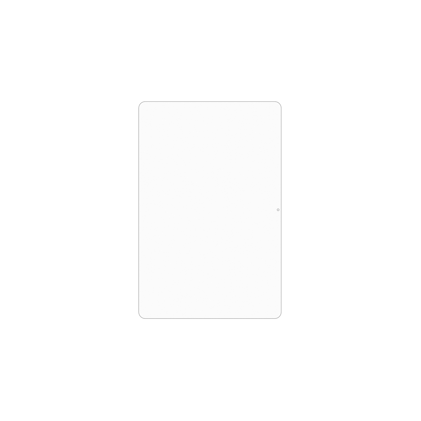 dipos Displayschutz für BESTTAB T20, mattierte Oberfläche, geringe Dicke und perfekte Passform