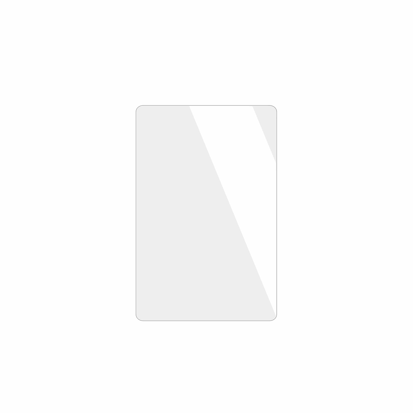 dipos Displayschutz für Biegedy B26 10.1 Zoll, transparente Oberfläche, geringe Dicke und perfekte Passform