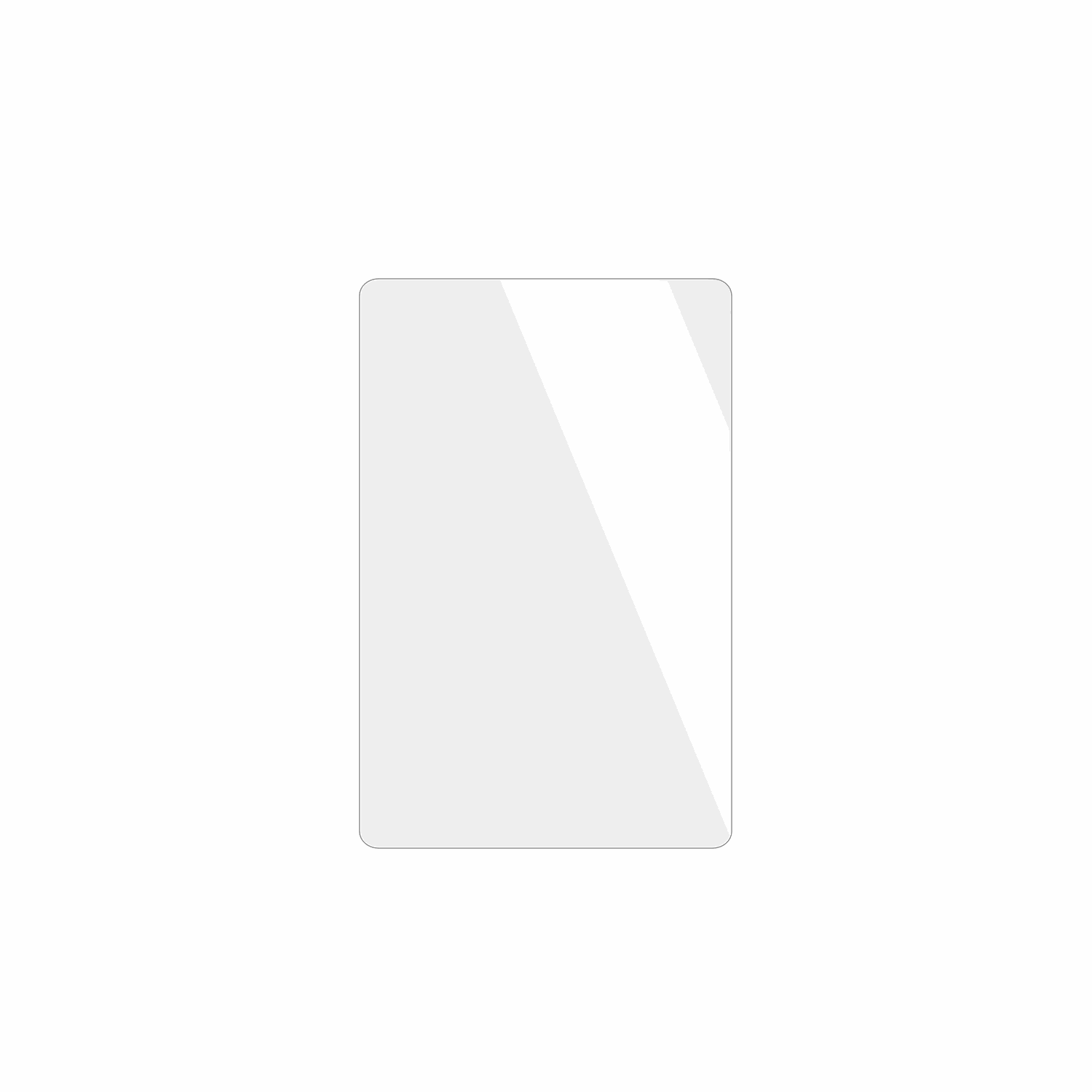 dipos Displayschutz für Biegedy B26 10.1 Zoll, transparente Oberfläche, geringe Dicke und perfekte Passform