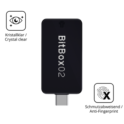 Flexible TPU-Folie passend zugeschnitten für bitbox02 nova, vollständige Abdeckung