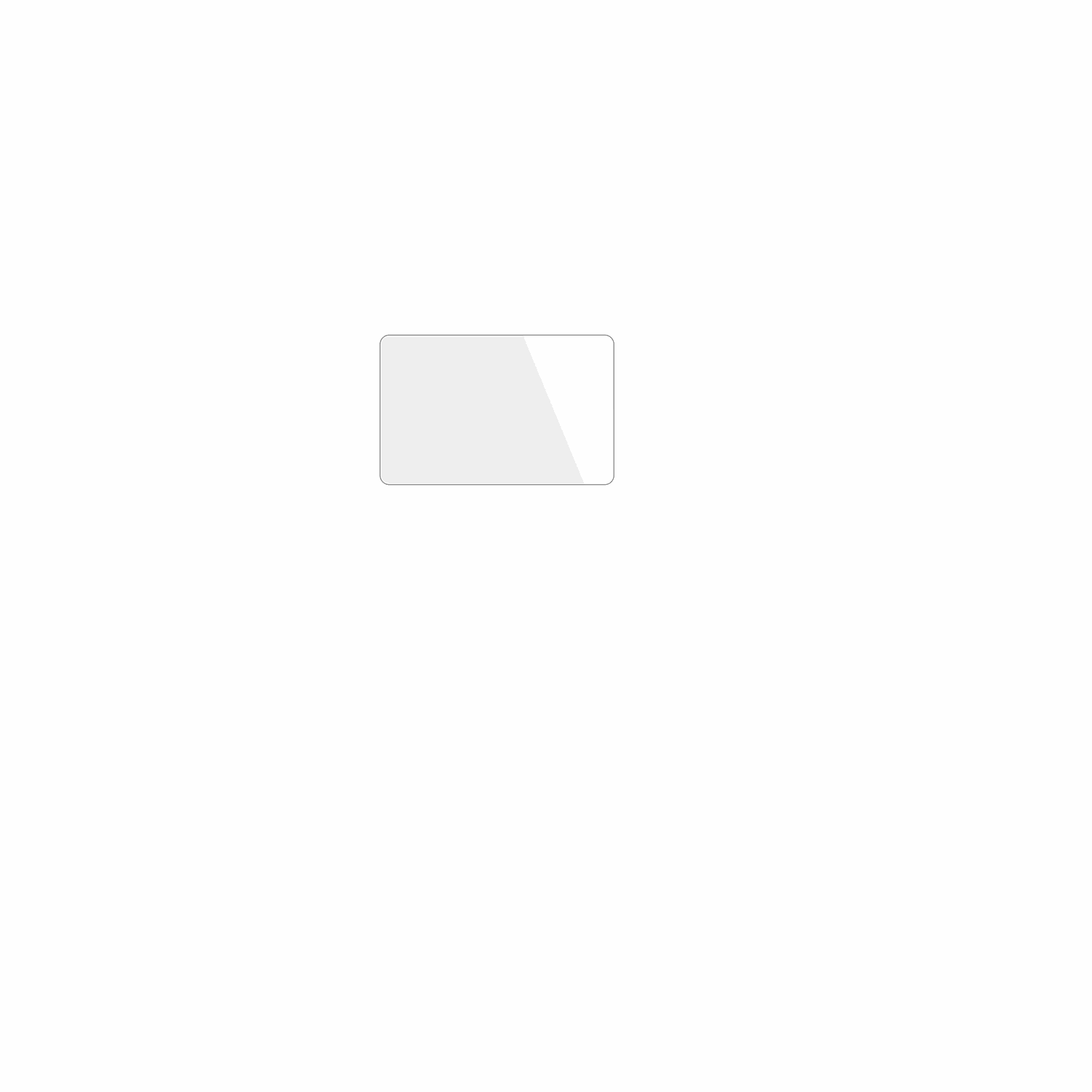 dipos Displayschutz für Bizerba Q1 pro 400 12.1 Zoll, transparente Oberfläche, geringe Dicke und perfekte Passform