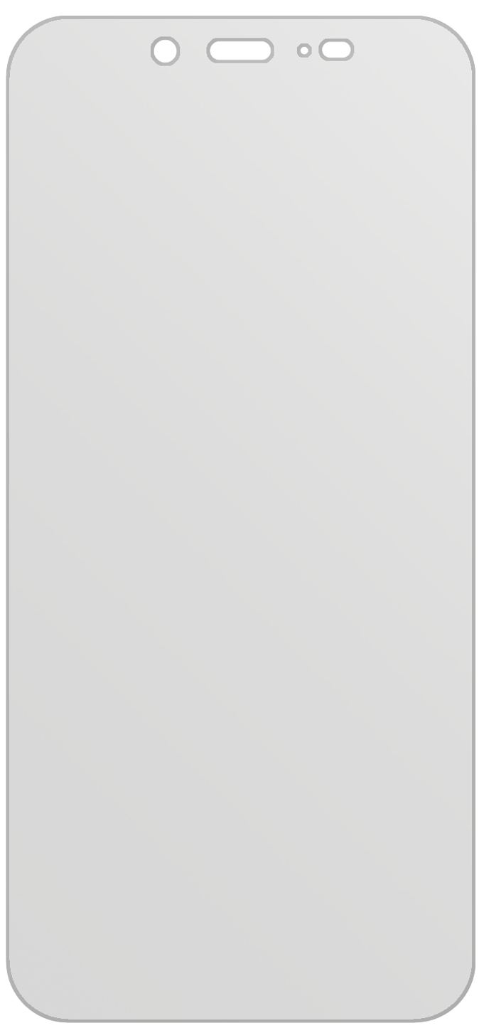 dipos Displayschutz für Blackview BV5500 Pro, mattierte Oberfläche, geringe Dicke und perfekte Passform