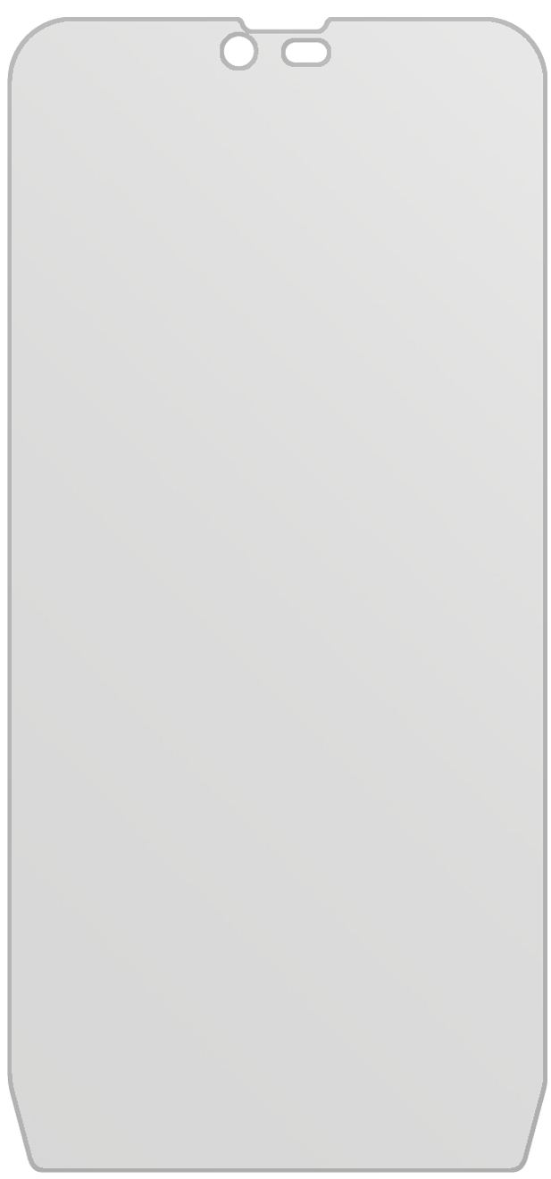 dipos Displayschutz für Blackview BV9700 Pro, mattierte Oberfläche, geringe Dicke und perfekte Passform