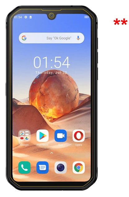 Privatsphäre-Schutz durch Sichtschutz-Folie passend zugeschnitten für Blackview BV9900E