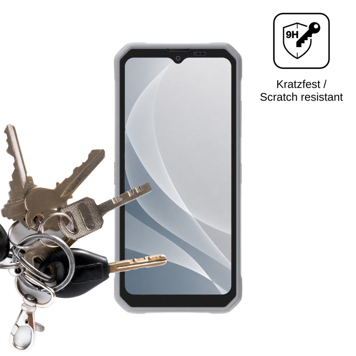 2x Screen Protector for Blackview Marine 3 matte Flexible Glass 9H dipos