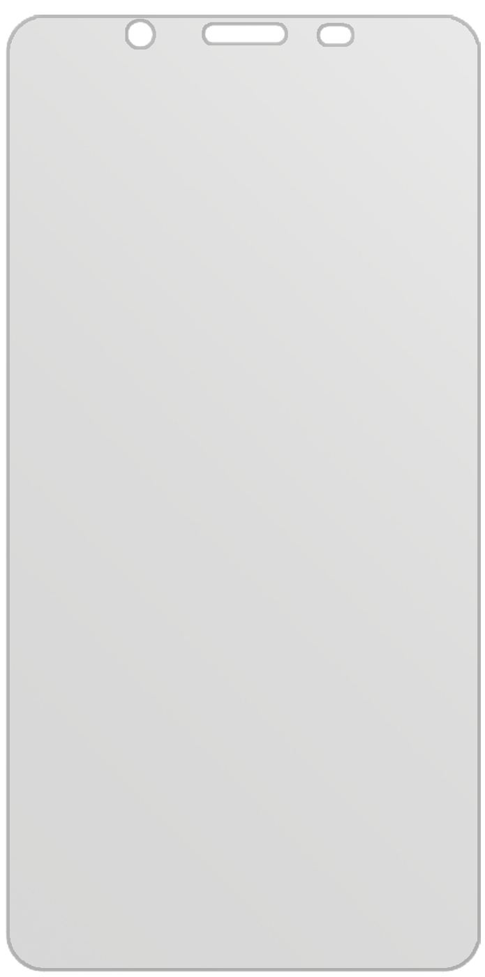 dipos Displayschutz für Blackview P2, mattierte Oberfläche, geringe Dicke und perfekte Passform
