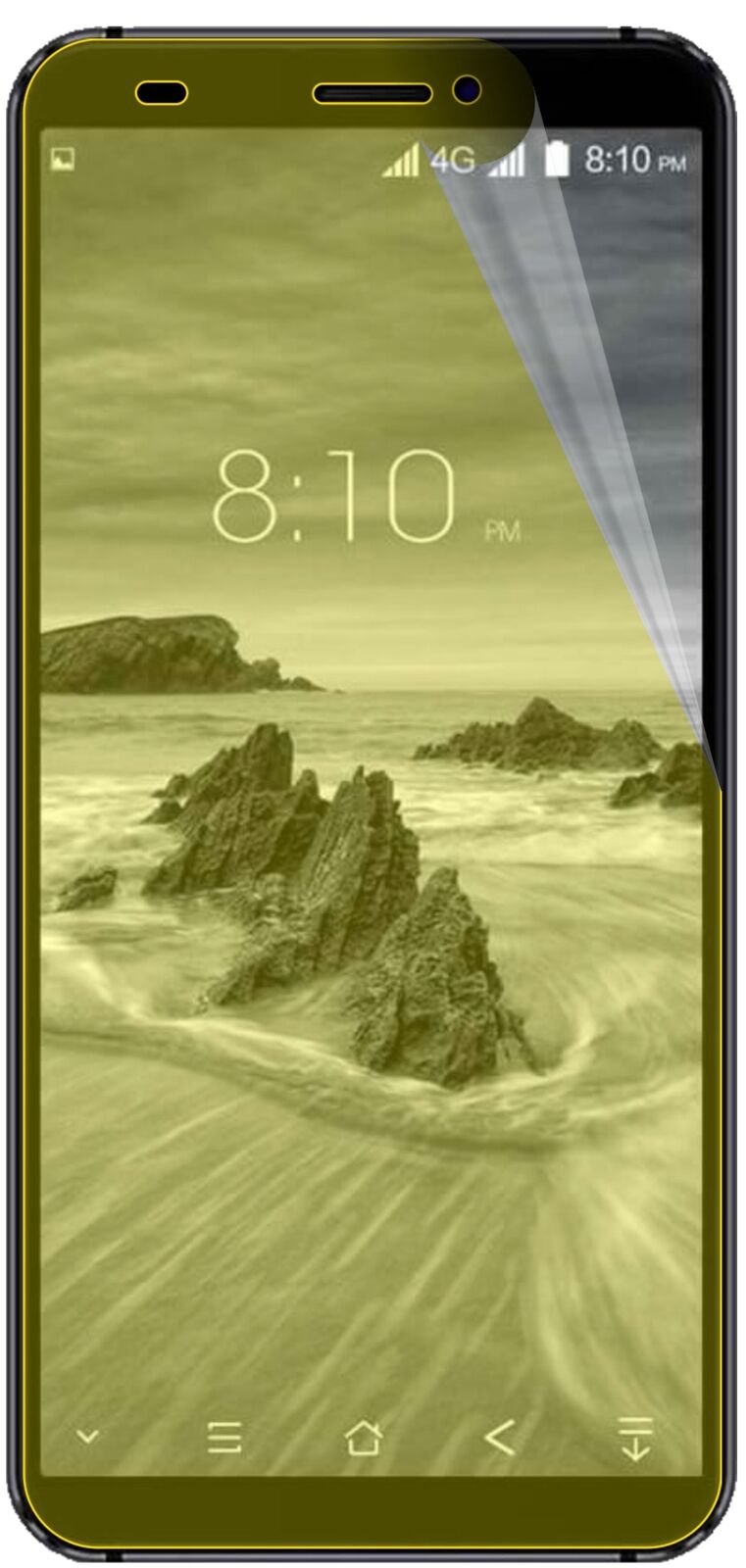 dipos Displayschutz für Blackview S6, transparente Oberfläche, geringe Dicke und perfekte Passform