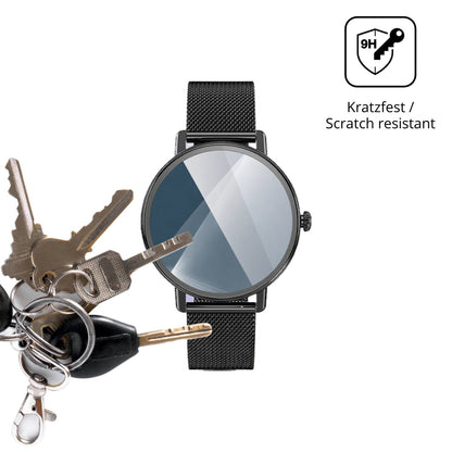 dipos Displayschutz für Blackview X30, transparente Oberfläche, perfekte Passform auch für die Rundungen