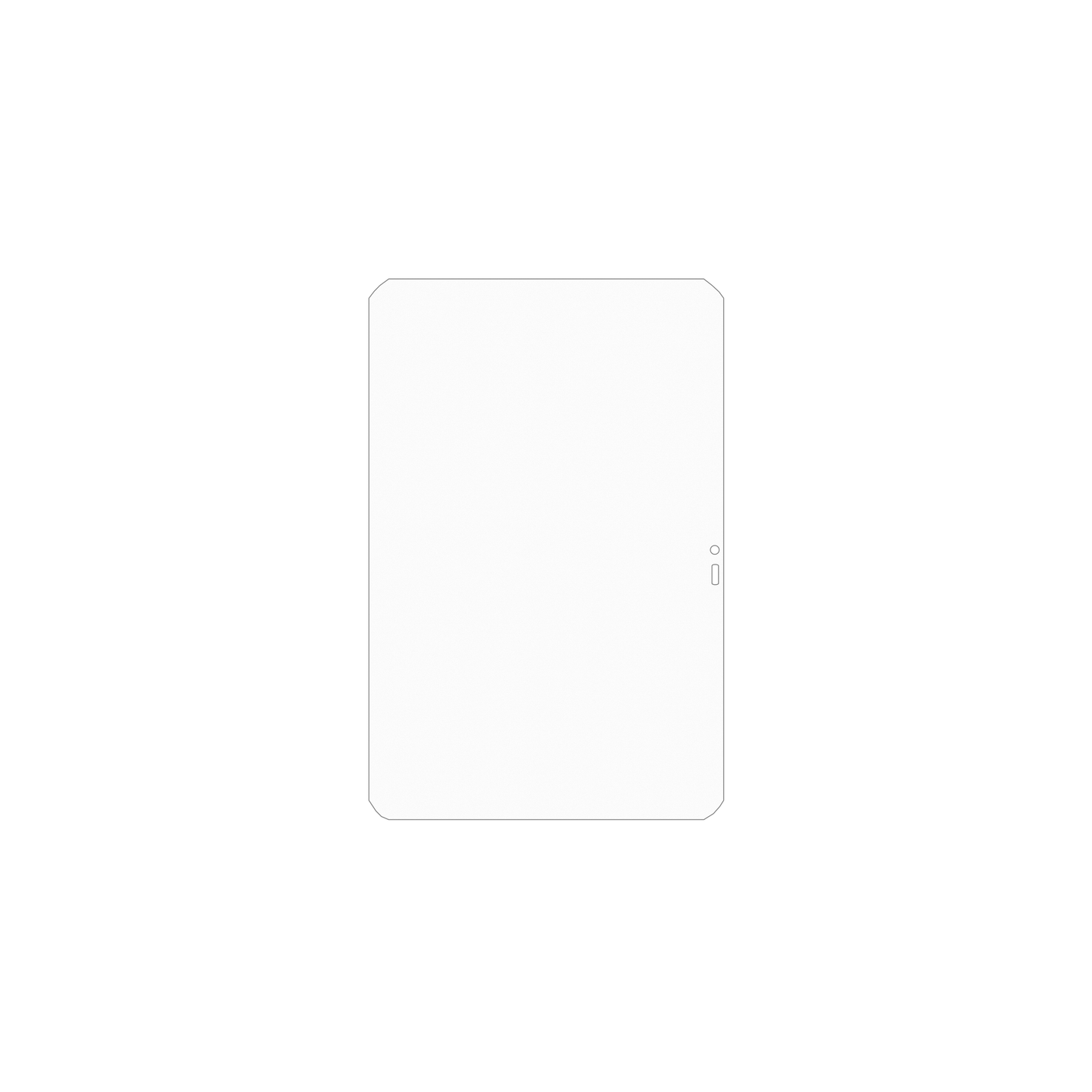 dipos Displayschutz für blackviewactive 12 pro 5g outdoor, mattierte Oberfläche, geringe Dicke und perfekte Passform