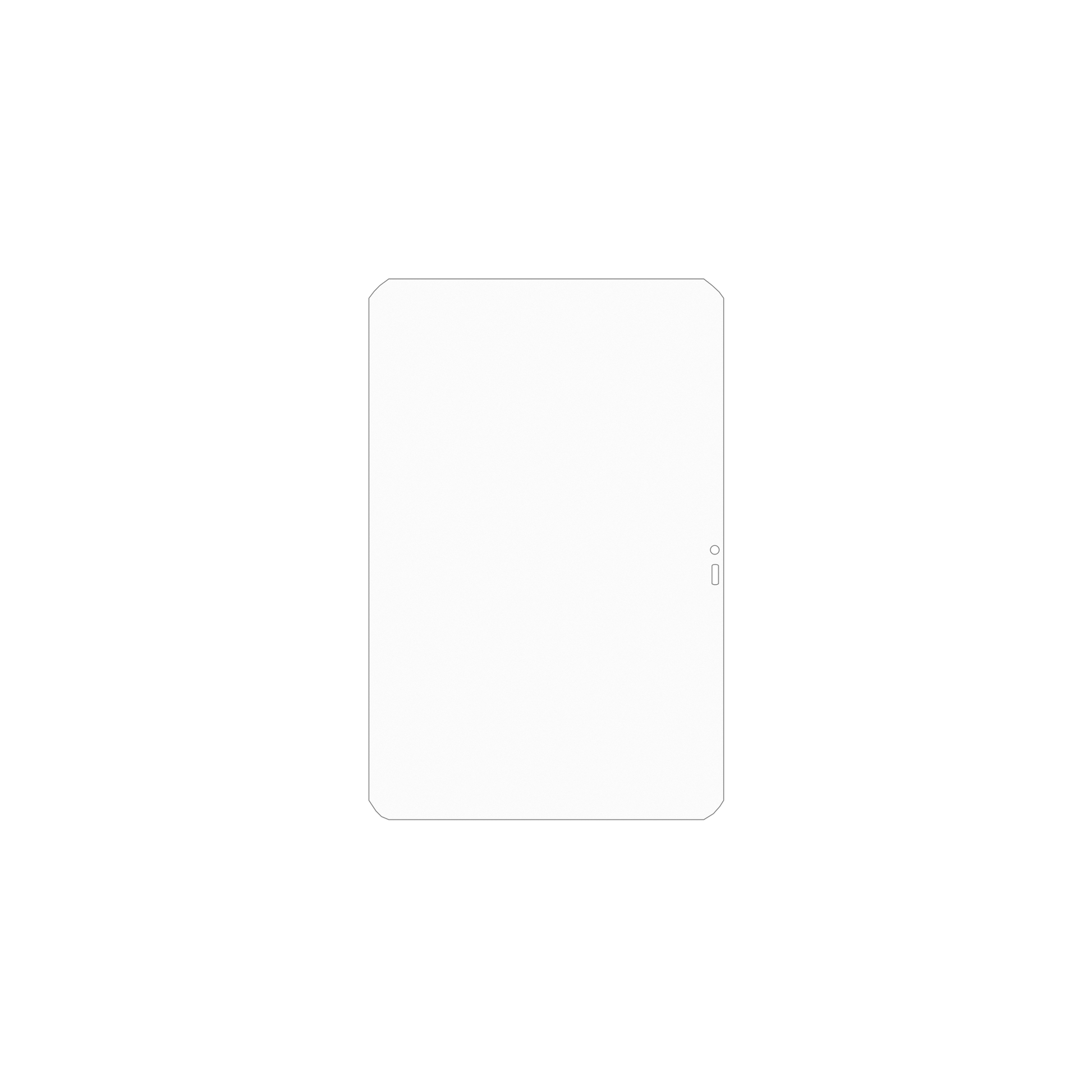 dipos Displayschutz für blackviewactive 12 pro 5g outdoor, mattierte Oberfläche, geringe Dicke und perfekte Passform