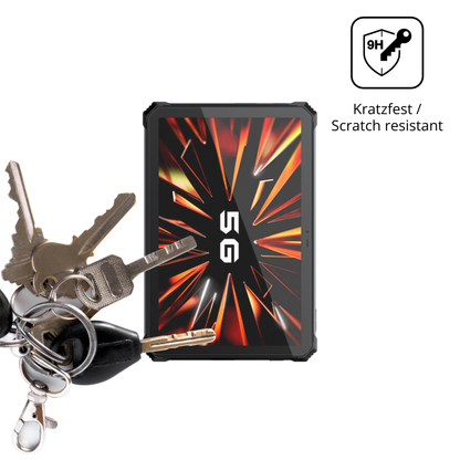 dipos Displayschutz für blackviewactive 12 pro 5g outdoor, mattierte Oberfläche, robuste Festigkeit und perfekte Passform
