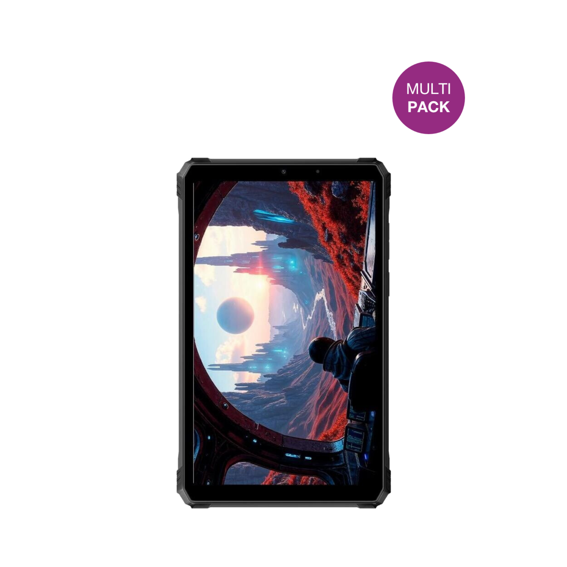 blackviewactive 5 outdoor mit aufgebrachter dipos Displayschutzfolie, glasklare Darstellung ohne Einschränkungen