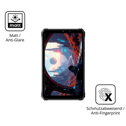 9H Hartbeschichtete, flexible Folie passend zugeschnitten für blackviewactive 5 outdoor