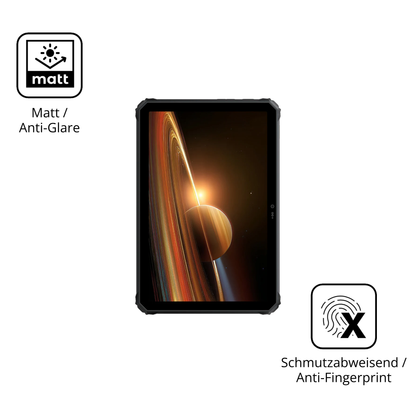 Dünne und entspiegelnde Folie passend zugeschnitten für Blackview Active 7