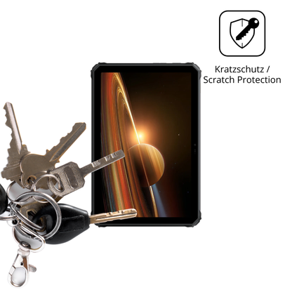 Schutz gegen Kratzer auf dem Blackview Active 7 Glas durch Schlüssel oder Ähnliches