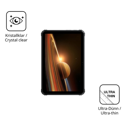 Dünne und klare Folie passend zugeschnitten für Blackview Active 7