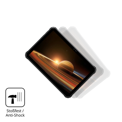 Schutz gegen Kratzer auf dem Blackview Active 7 Glas durch Schlüssel, Stöße gegen die Tischkante oder Stürze