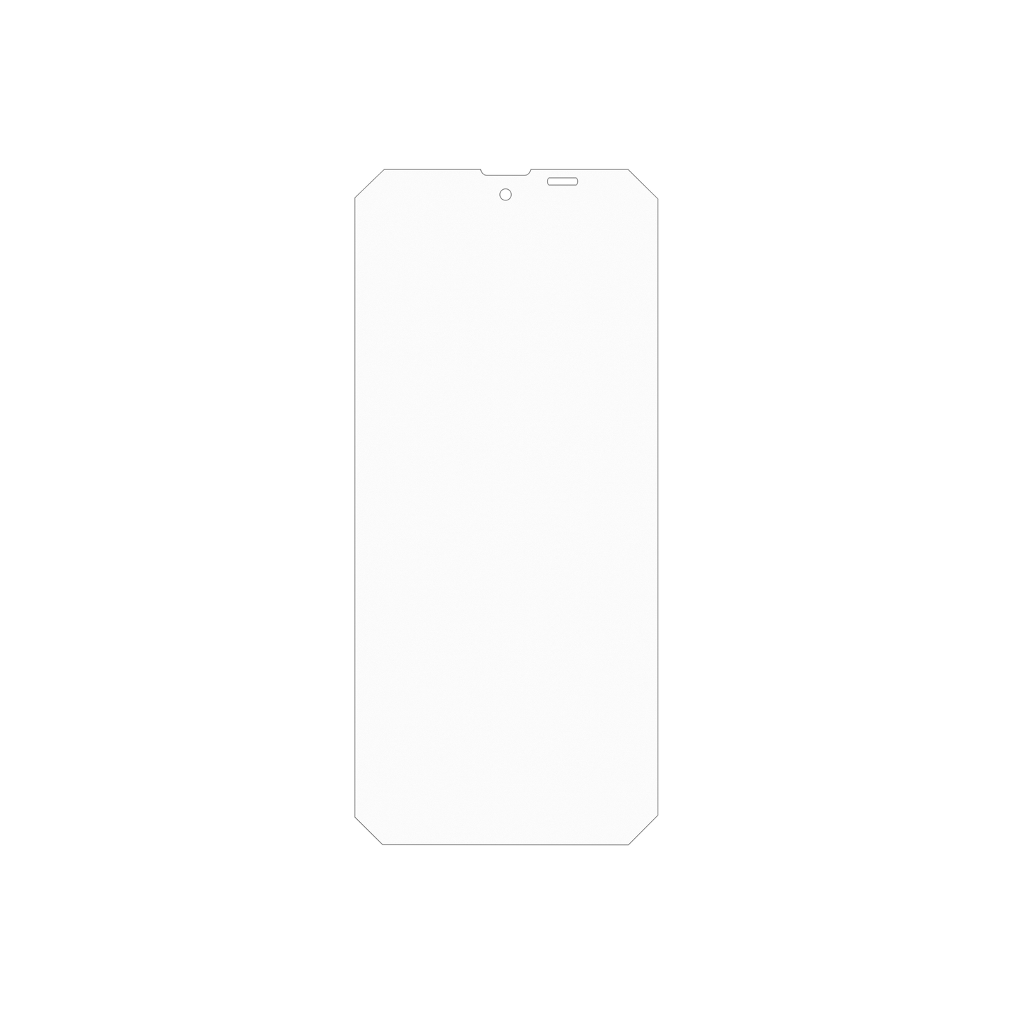 dipos Displayschutz für Blackview Fort 100, mattierte Oberfläche, geringe Dicke und perfekte Passform