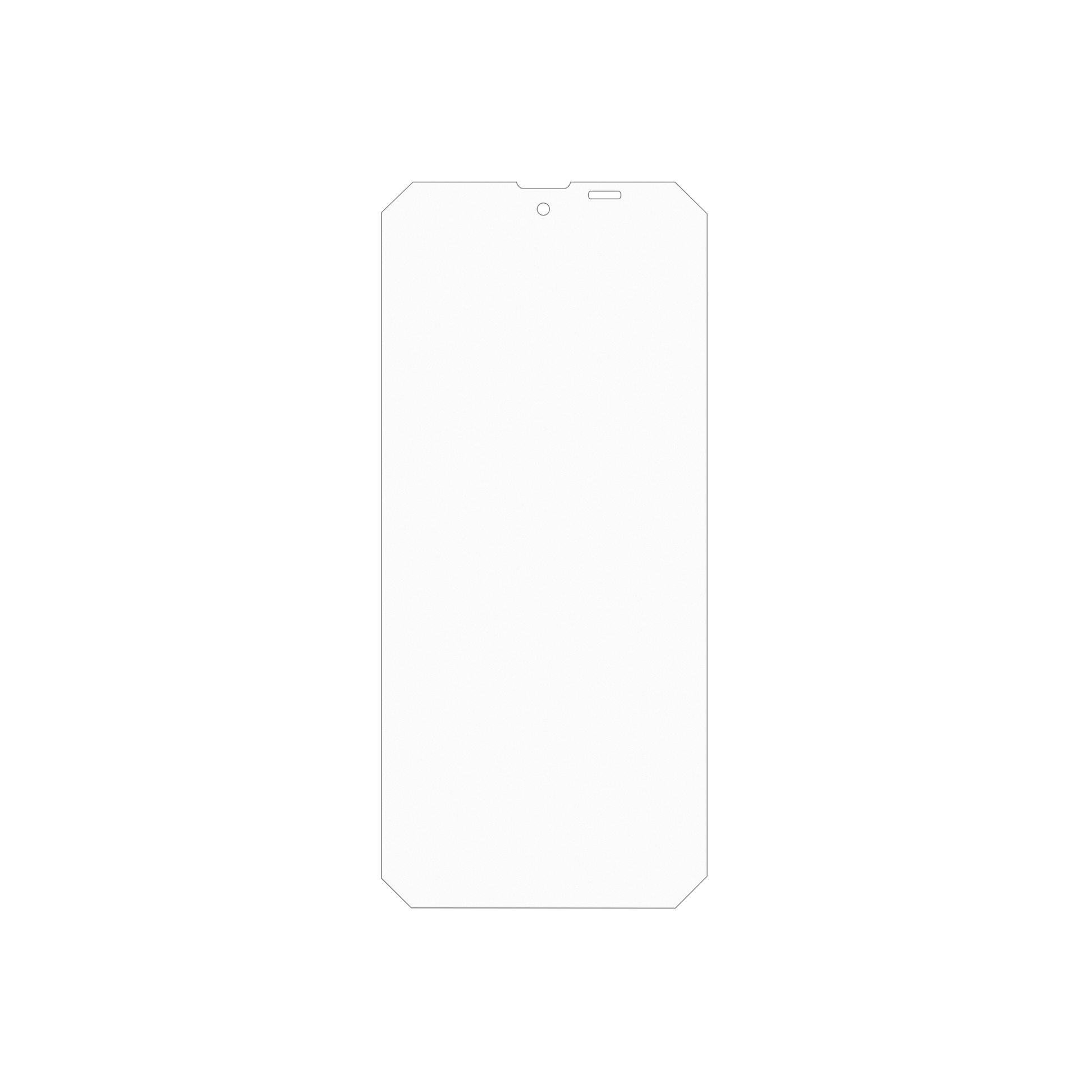 dipos Displayschutz für Blackview Fort 100, mattierte Oberfläche, geringe Dicke und perfekte Passform
