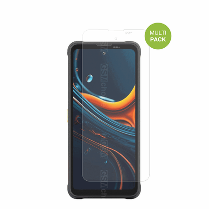 BlackviewFort 5 mit aufgebrachter dipos Displayschutzfolie, die lästige Fingerabdrücke minimiert